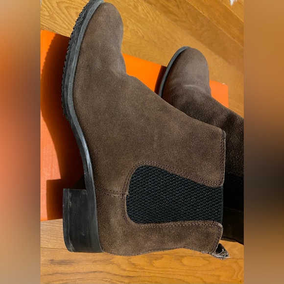 Nine West Brown Suede Ankle Boots - Picture 4 of 5